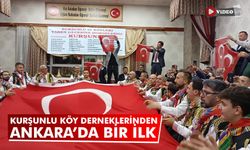 Kurşunlu köy derneklerinden Ankara’da bir ilk