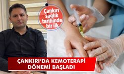 Çankırı’da kemoterapi dönemi