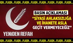 Siyasi ahlaksızlığa ve ihanete asla geçit vermeyeceğiz!