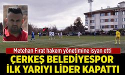 Çerkeş Belediyespor ilk yarıyı lider kapattı