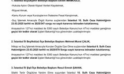 İçişleri Bakanlığı İmamoğlu’nun görevinden uzaklaştırıldığını ve Şişli Belediye Başkanı Şahan’ın yerine kayyum atandığını duyurdu