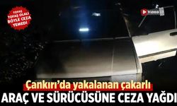 Çankırı’da çakarlı Tofaşa ceza yağdı