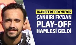 Çankırı FK’dan Play-Off hamlesi geldi