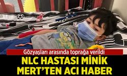 NLC Hastası Minik Mert’ten acı haber