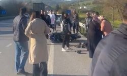 Kontrolden çıkan motosiklet devrildi: 1 ölü, 1 yaralı