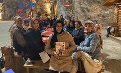 Veliler Tuz Mağarası’nda Kitap Okuma Etkinliği gerçekleştirdi