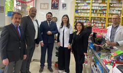 Çankırı MHP Teşkilatından Eczacılara anlamlı ziyaret