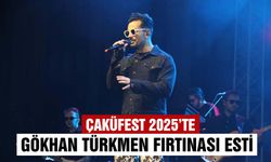ÇAKÜFEST 2025’te Gökhan Türkmen fırtınası esti
