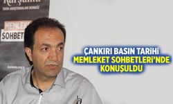Çankırı Basın Tarihi, Memleket Sohbetleri’nde konuşuldu