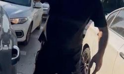 Trafikte dehşet: Kadın sürücü, 2 çocuğunun yanında saldırıya uğradı
