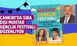 Çankırı'da sıra dışı muhtar gençlik festivali düzenliyor