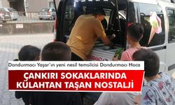 Çankırı sokaklarında külahtan taşan nostalji