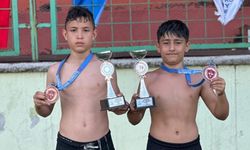 Eldivanlı minik pehlivanlar Kırkpınar vizesini aldı
