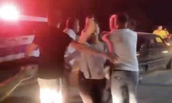 Alkollü sürücünün kızı basın mensubuna saldırdı