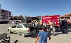 Amasya’da genç çiftçi, 8 ton patatesi halka ücretsiz dağıttı