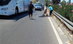 Milas’ta otobanda otobüsün çarptığı yaya hayatını kaybetti