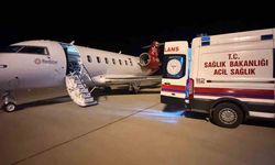 Şanlıurfa’da kalp rahatsızlığı olan bebek ambulans uçakla İstanbul’a gönderildi