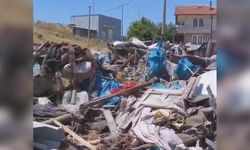 Çankırı’da “çöp ev” temizlendi!