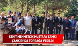 Şehit Mehmetçik Mustafa Zamkı Çankırı’da toprağa verildi