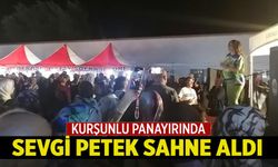 Kurşunlu Panayırında Sevgi Petek sahne aldı