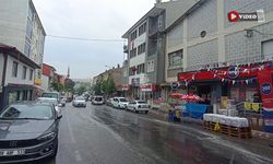 Çankırı’da yaz yağmuru serinletti