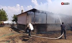 Çankırı’da müstakil ev yangında kullanılamaz hale geldi