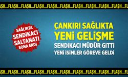 Çankırı İl Sağlıkta yeni sözleşmeler! Sendikacı müdür gitti, yeni isimler göreve geldi