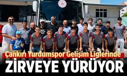 Çankırı Yurdumspor Gelişim Liglerinde zirveye yürüyor