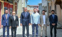 Bakan Ersoy’dan, Bozdağ Film Platolarına ziyaret