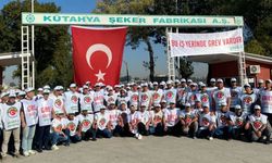 Kütahya Şeker Fabrikası işçileri greve başladı