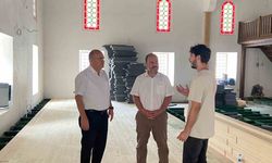 Muradiye Camii’nde restorasyon çalışmaları sürüyor