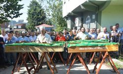 Patpat kazasında ölen aynı aileden 4 kişi toprağa verildi