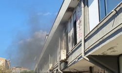 Spor salonunda klima yangını