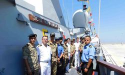 TCG Kınalıada’dan Bingazi’ye liman ziyareti