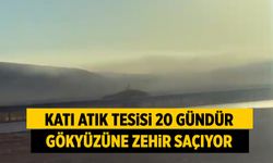 Çankırı’daki katı atık tesisi 20 gündür gökyüzüne zehir saçıyor