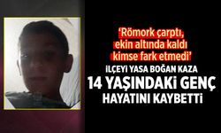 Atkaracalar’ı yasa boğan kaza: 14 Yaşındaki genç hayatını kaybetti