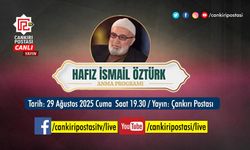 Hafız İsmail Öztürk anma programı Çankırı Postası TV ekranlarında