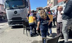 Kurşunlu’da TIR yayalara çarptı: 2 yaralı