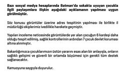 Batman’da sokakta uyuyan çocuk ve 6 kardeşi devlet koruması altına alındı