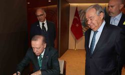 Cumhurbaşkanı Erdoğan, BM Genel Sekreteri Guterres ile görüştü