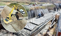 Taşkın sularını Acı Çay yatağına yönlendirecek projede sona yaklaşıldı