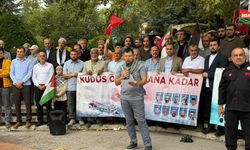 Gazze’ye yola çıkan Küresel Sumud Filosu’na Çankırı'dan destek