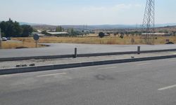 Korgunlular karayolunda köy geçişinin kapatılmasına tepkili