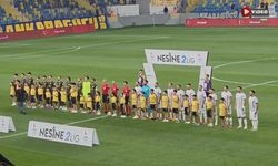 Çankırılı çocuklar Ankaragücü seremonisinde sahaya çıktı