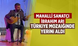 Çankırılı mahalli sanatçı İbrahim Arı, Türkiye mozaiğinde yerini aldı
