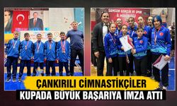 Çankırılı Cimnastikçiler Karadeniz Kupası’nda büyük başarıya imza attı