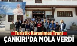 Turistik Karaelmas Treni, Çankırı’da mola verdi