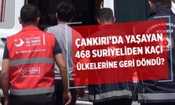 Çankırı’da Yaşayan 468 Suriyeliden Kaçı Ülkelerine Kesin Dönüş Yaptı?