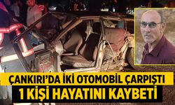 Çankırı’da iki otomobil çarpıştı: 1 ölü 3 yaralı