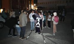 Çankırı’da teleskoplarla gökyüzü yolculuğu